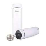 Kiwi Digital Thermos: 500ml Stainless Steel Insulated Water Bottle with Temperature Display - Keeps Drinks Hot & Cold for Camping, Travel