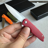 Free Wolf ABS Lightweight Quick-Open Mini Folding Knife