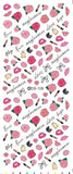 Watermark sticker decal nail sticker