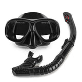 Diving Set Mask And Dry Snorkel With Myopia Option Availabl