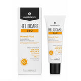 Heliocare 360 Mineral Fluid SPF 50+ Sunscreen for Sensitive Skin - 1.69 fl oz