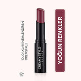 Flormar Creamy Stylo Lipstick - Moisturizing, Semi-Glossy Finish, High Pigment Density