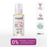 Ecowell Organic Vegan Certified Baby Oil 100ml - Hypoallergenic, Moisturizing & Soothing