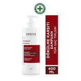 Vichy Dercos Energising Anti-Hair Loss Shampoo 400ml - Energizing Formula, Dermatologically Tested