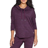 Calvin Klein Performance Marled Cowl-Neck Top Womens