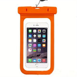 1pc Waterproof Cell Phone Pouch; Universal Sealing Case For Beach Swimming