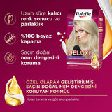 Palette Deluxe Hair Dye - Long-Lasting Nourishing Küllü Açık Sarı Color by Palette