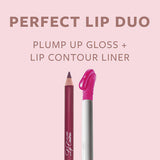 Pastel: Lip Plumping Gloss & Contour Liner Set - Achieve Fuller, Defined Lips with Vibrant Color & Easy Application.