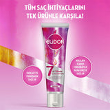 Elidor 7-in-1 Leave-in Hair Care Cream - Nourishing, Anti-Frizz, Heat Protectant