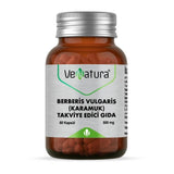 Venatura Berberis Vulgaris Capsules: Natural Karamuk Herbal Supplement | Potent Berberine Extract for Optimal Wellness, 60 Capsules