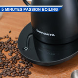 Bonavita Cosmopolitan 1.0L Gooseneck Precision Temperature Electric Kettle