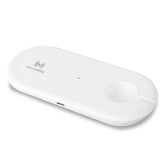 2-in-1 10W Qi Wireless Charging Pad