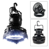 2-in-1 18 LED Camping Light and Ceiling Fan