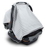 2-in-1 Baby Blanket Car Seat Cover and Nursing Blanket