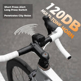 2-in-1 Bike Horn & Front Light -  450lm