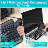 2-in-1 Cordless Vacuum Cleaner Compressed Air Duster