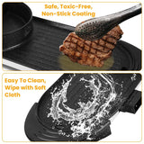 2-in-1 Electric Hot Pot with Bbq Grill Cooker 2200W