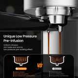 2 in 1 Espresso Machines Support Capsule Coffee Automatic Cappuccino Coffee Maker CM8054