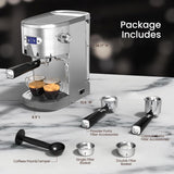 2 in 1 Espresso Machines Support Capsule Coffee Automatic Cappuccino Coffee Maker CM8054