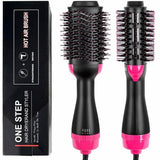 2-in-1 Hair Dryer Volumizer Hot Hair Brush Roller Comb