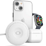 2-in-1 Magnetic Wireless Charger for Both Apple Watch and iPhone