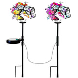 2-in-1 Outdoor Butterfly Solar Light Yard Stake