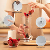 2-in-1 Portable Fruit Blender Rechargeable