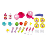 2-in-1 Pretend Play Game Travel Suitcase for Girls