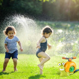 2-in-1 Snail Water Sprinkler Baseball Toy with 2 Sprinkler Nozzles