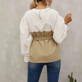 2-in-1 Top Keyhole Back Belted