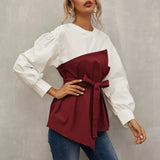2-in-1 Top Keyhole Back Belted