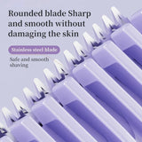 2-in-1 women's electric shaver - suitable for dry and wet hair removal on bikinis, eyebrows, face, legs, and armpits.