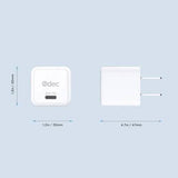 2-Pack: 20W iPhone Fast Charger Type C Wall Charging Adapter