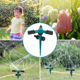 2-Pack: 360 Degree Rotatable Lawn Garden Sprinkler