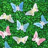 2-Pack: 3.8M Solar String Butterfly Lights