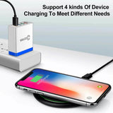 2-Pack: 4 Port High-Speed Wall Charger