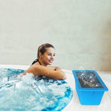 2-Pack: 6.6 lbs. Silicone Freezer Ice Block Molds