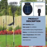 2-Pack: 12-LED Solar Garden Lights