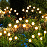 2-Pack: 12-LED Solar Garden Lights