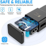 2-Pack: Adaptive Fast Charging Wall Charger