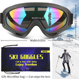 2-Pack: Anti-Scratch Dustproof Sports Goggles