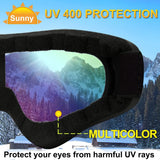 2-Pack: Anti-Scratch Dustproof Sports Goggles