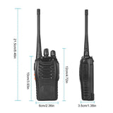 2-Pack: Baofeng BF-888S Walkie Talkies Two Way Radio