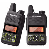 2-Pack: Baofeng T1 Walkie Talkie