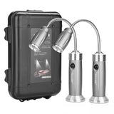 2-Pack: BBQ Grill LED Flashlight Goose Neck Outdoor Lamp