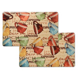 2-Pack: Bibb Home Anti Fatigue Foam Kitchen Mats