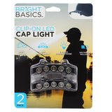 2-Pack: Bright Basics Clip-On LED Hat Lights