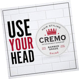 2-Pack: Cremo Premium Barber Grade Hair Styling Shine Pomade 4oz