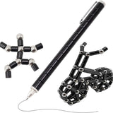 2-Pack: Decompression Magnet Metal Pen