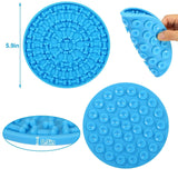 2-Pack: Dog Lick Pad Pet Shower Grooming Slow Feeder Distraction Mat